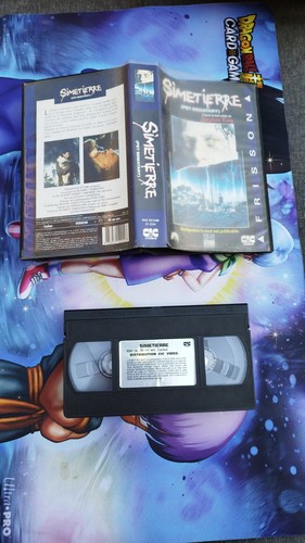 Vhs simetierre cassette vidéo - vhs,