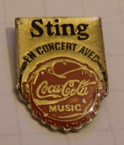 Pins coca cola music sting - pins,