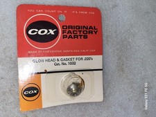 NOS Cox Glow Head & Gasket for