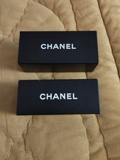 CHANEL 2 BOITE VIDE POUR LUNETTES  BON ETAT