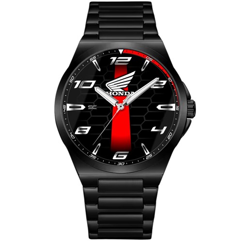 Montre poignet noire - montre, de