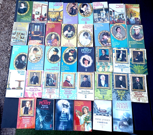 Lot livres anne perry 18 - anne, 10/18