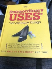 Reader's Digest EXTRAORDINARY USES For Ordinary Things 2317 Ways to save Book