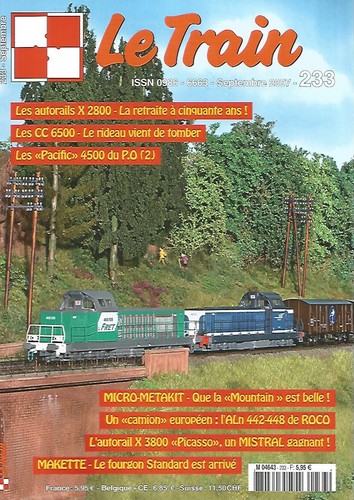 Train 233 autorails - train, n°233