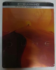 Dune 2021 Film STEELBOOK Édition Limitée 4K Ultra HD Blu-Ray Denis Villeneuve
