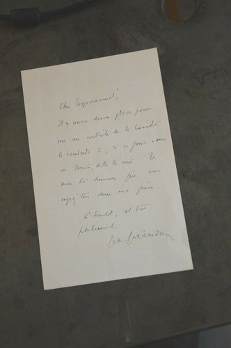 Jean giraudoux lettre - jean,