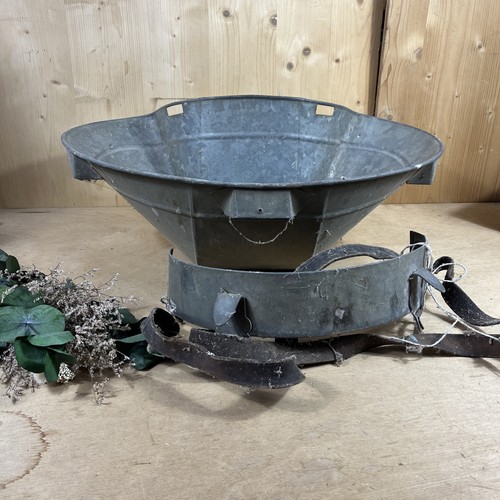 Semoir ancien zinc outil - ancien,