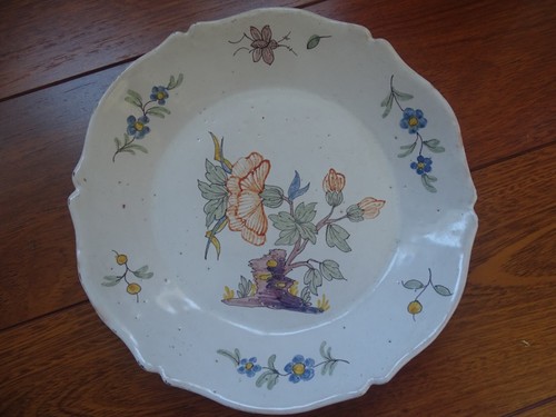 Belle assiette faience de - belle, en