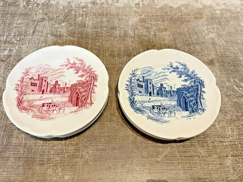 Ancien assiette dessert - ancien,