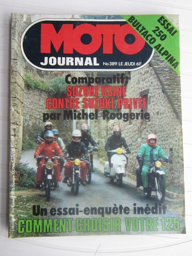 Moto journal 389 - moto, n°