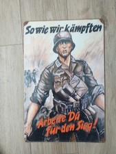 plaque métal repro militaire ( Allemand )