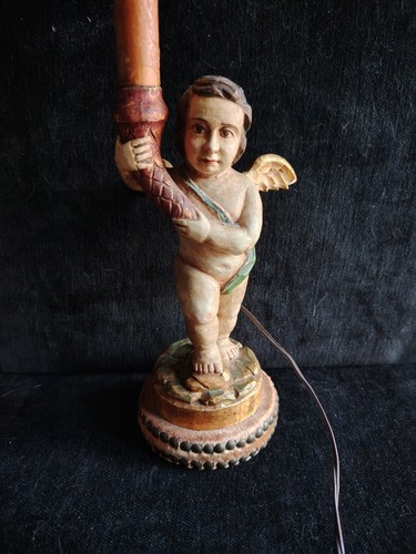 Jolie lampe bois - jolie, en
