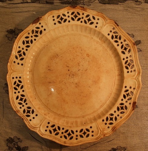 Assiette ajourée avant - , 1830