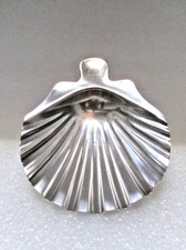 Vide poche en métal argenté