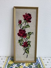 Ancien Cadre Canevas Rose