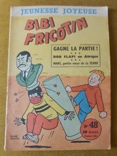 BD BIBI FRICOTIN Gagne la partie N°48  1959  Album Jeunesse Joyeuse