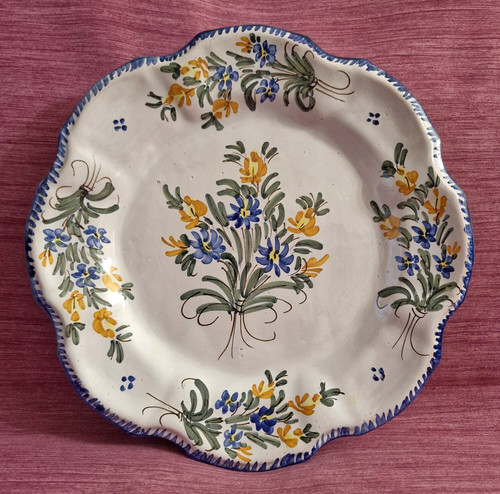 Assiette faïence - assiette,