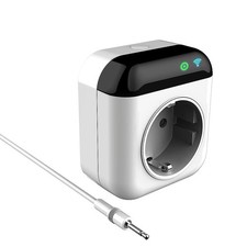 Prise Thermostat WiFi Intelligente Activée par la Voix pour Chauffage avec Minu