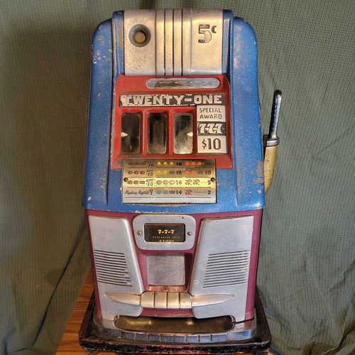 Mills cent slot machine - mills, 5