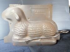 ANCIEN MOULE AGNEAU EN TÔLE KAISER MADE IN GERMANY 