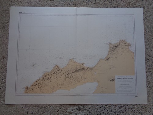 Carte marine mer - carte,
