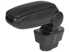 Accoudoir Central Pliable Cuir Noir pour Opel Corsa D à Partir De 2006-2014