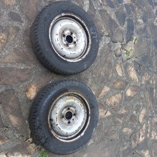 2 jantes toles citroen bx avec pneus michelin energy