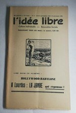 Revue L'idée Libre août-oct