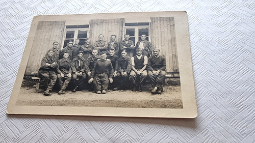 Cpa militaria carte photo - militaria,, carte-photo