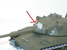 SOLIDO 1 radar de tir METAL