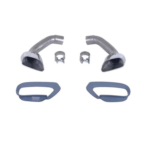 Embout pot inox et - inox, caches
