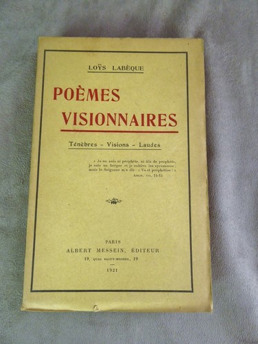Poemes visionnaires - poemes,