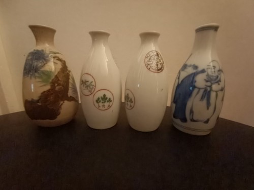 Bouteilles sake japonais - bouteilles, de
