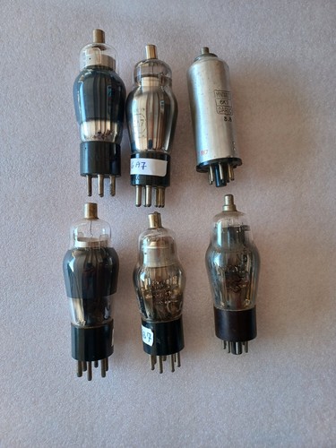 Lot tubes lampes radio - 6, tubes/lampes