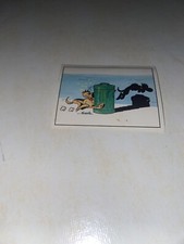 1 STICKER AUTOCOLLANT PANINI ANIMAUX FAMILIERS LUCKY LUKE RANTANPLAN 1989 159