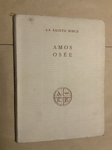 Sainte bible amos - bible,