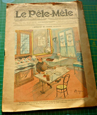 - LE PÊLE-MÊLE - Revue 12 Juillet 1908 N° 28 -  journal Humoristique