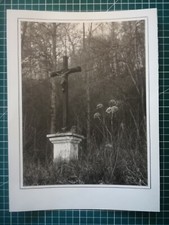 DD157 PHOTO TBE circa 1950 23x17 calvaire en foret - Auteur inconnu