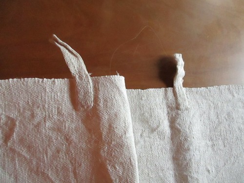 Grand drap bain ancien - drap, de