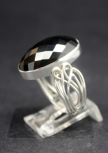 Genuine black onyx - genuine, faceted