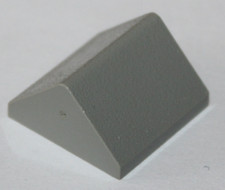 Lego  Light Gray OldGray Slope 45 2x2 Double ref 3043  set 4726 7161  8880 Rare