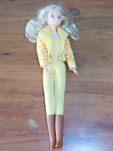 Vintage poupee petra jaune - petra,