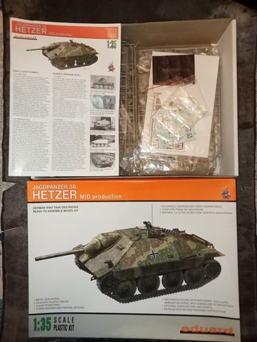 Maquette eduard char - maquette, ww2