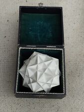 ancienne sculpture dodecaedre stellation polyedrique DRGM  DEPOSE 57824 suisse ?