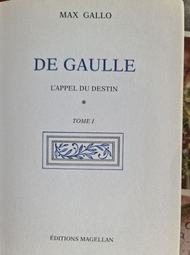 Gaulle appel du destin - :,