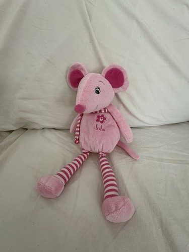 Doudou souris rose arthur - souris, et