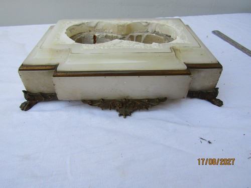 Ancien socle marbre pour - .ancien,