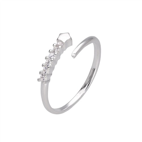 Bague réglable ouverte - , en
