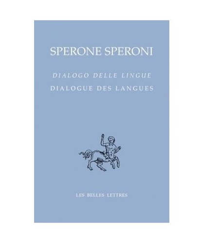 Dialogue des langues sperone - des,
