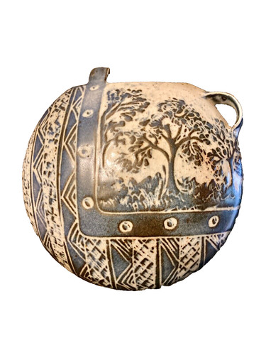 Joli vase gourde céramique - /,